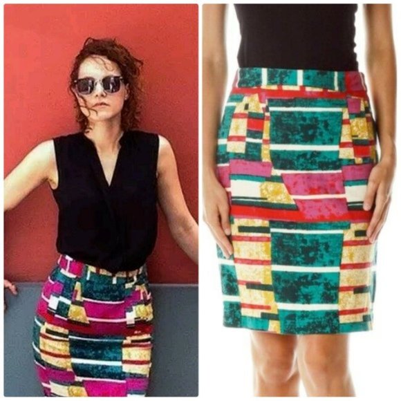 Anthropologie Dresses & Skirts - Anthropologie Dolce Vita Sorbet Print Skirt, 12